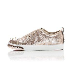 Kruzin Neo Crazy Horse Low Camo Champagne Leather Women Slip On Sz 7